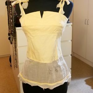 Paris cop.copine fitted top - size small